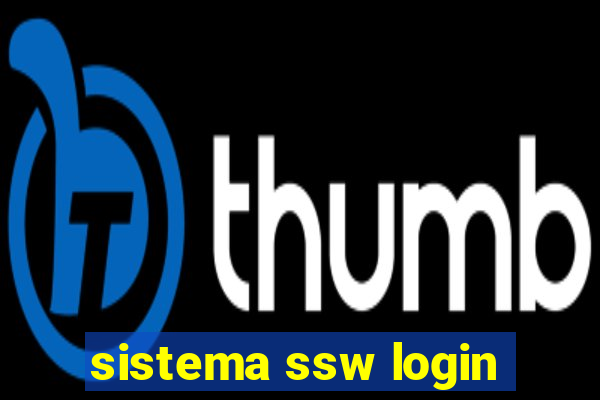 sistema ssw login